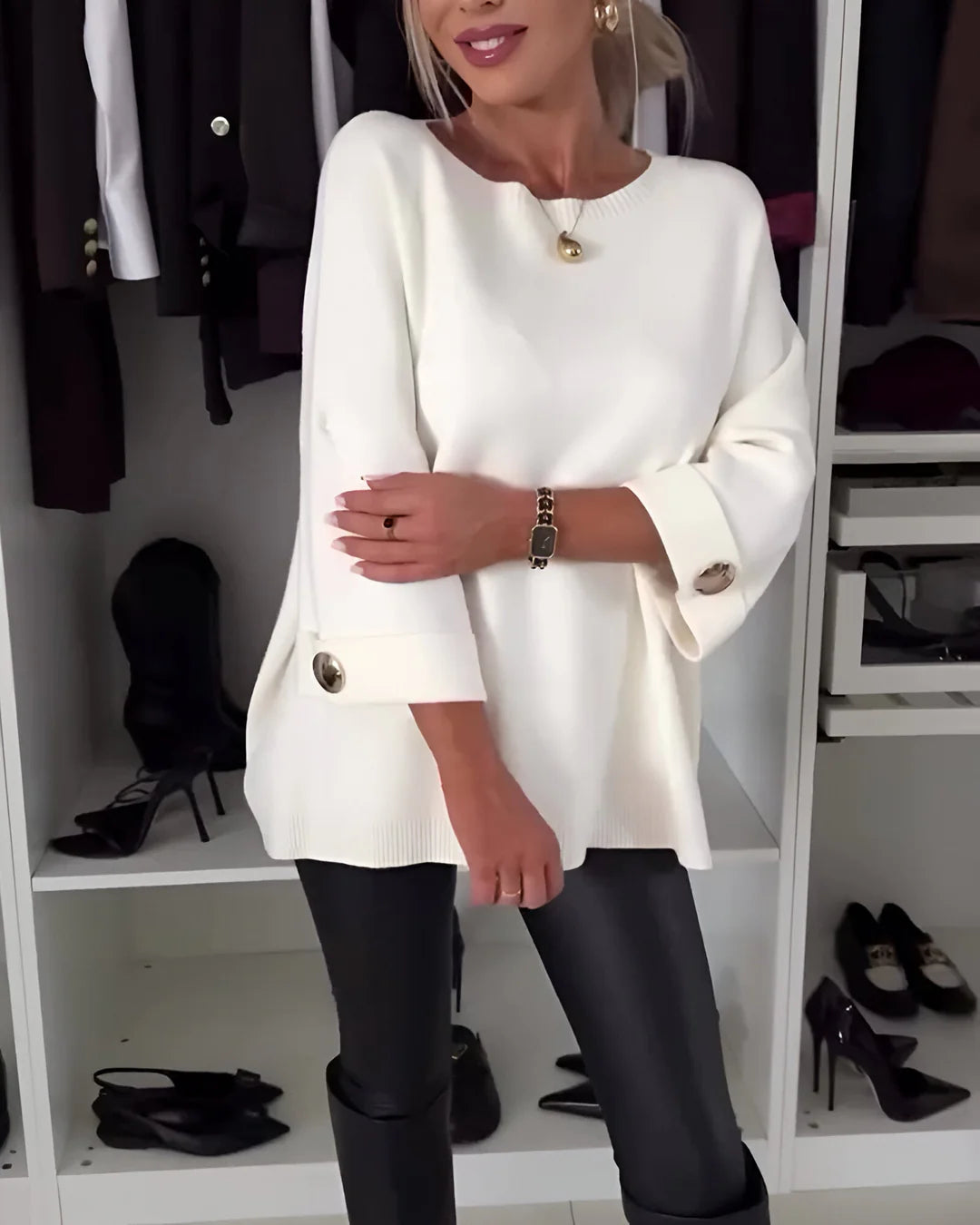 Alejandra - Suéter Casual con Estilo