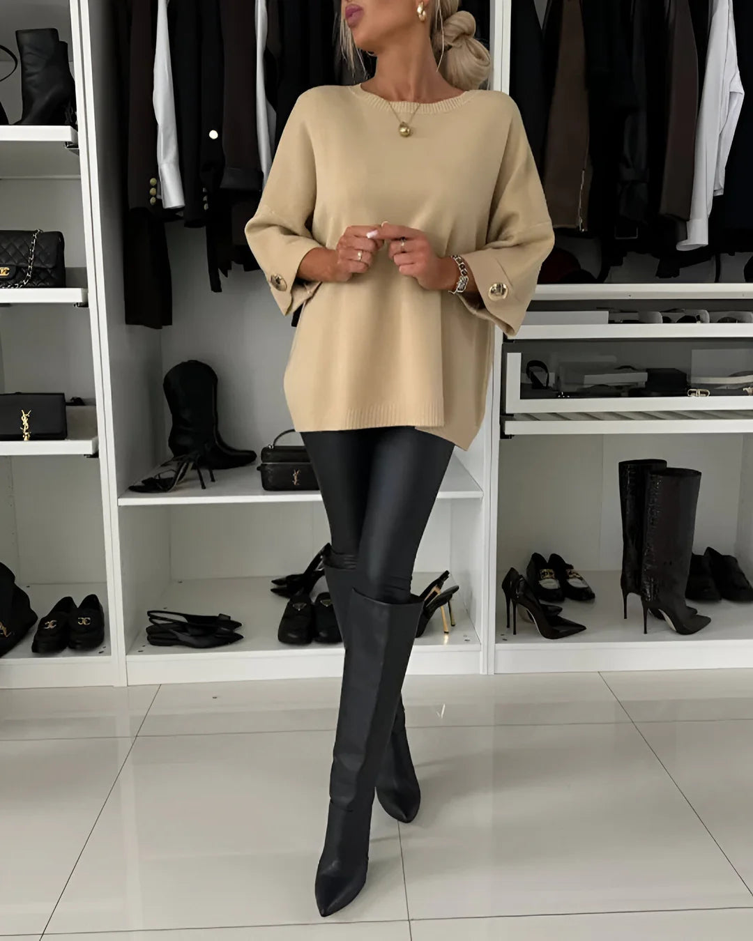 Alejandra - Suéter Casual con Estilo