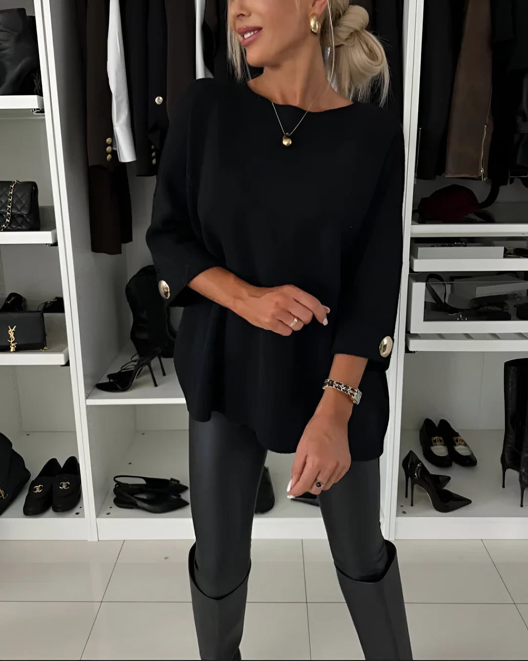 Alejandra - Suéter Casual con Estilo