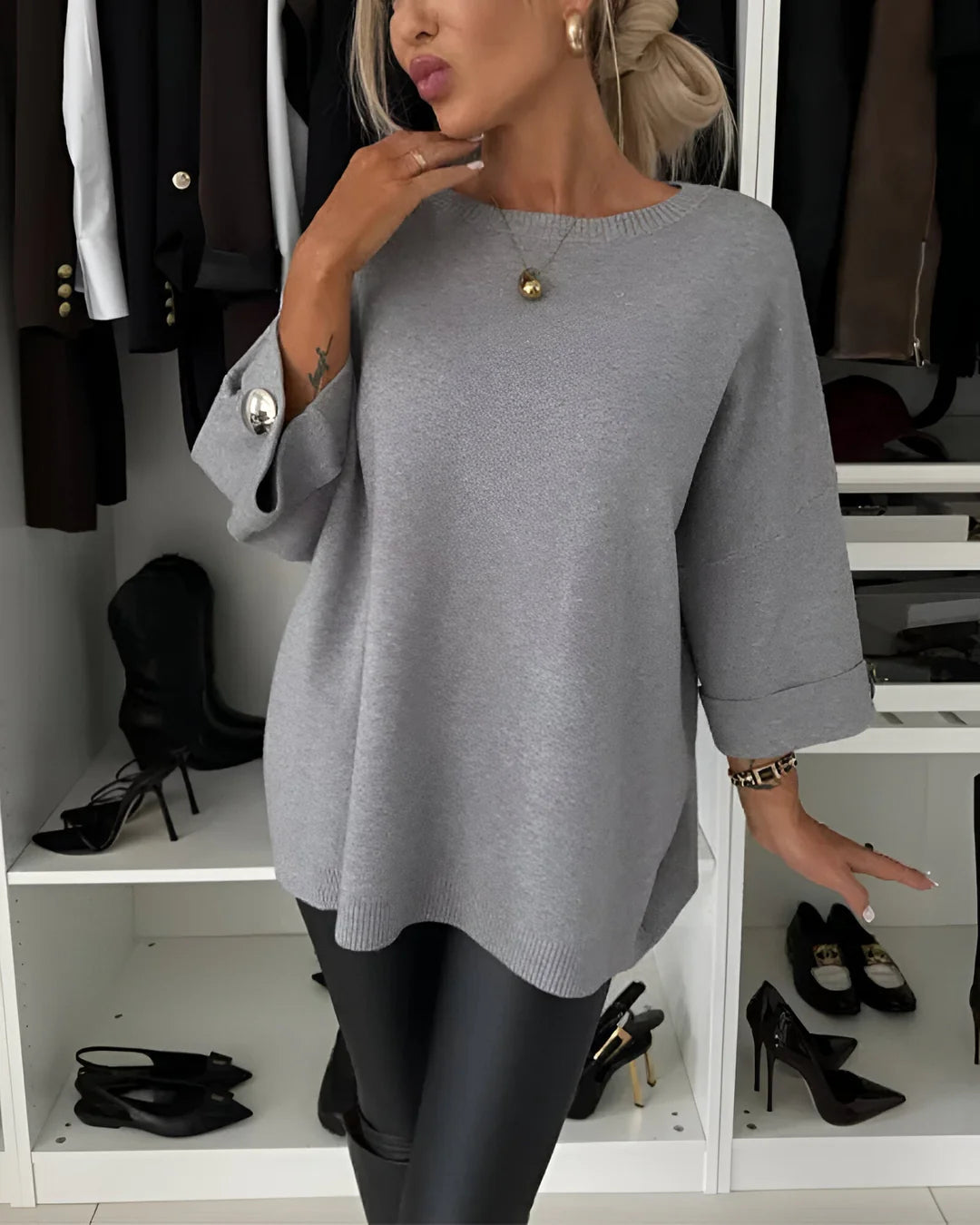 Alejandra - Suéter Casual con Estilo