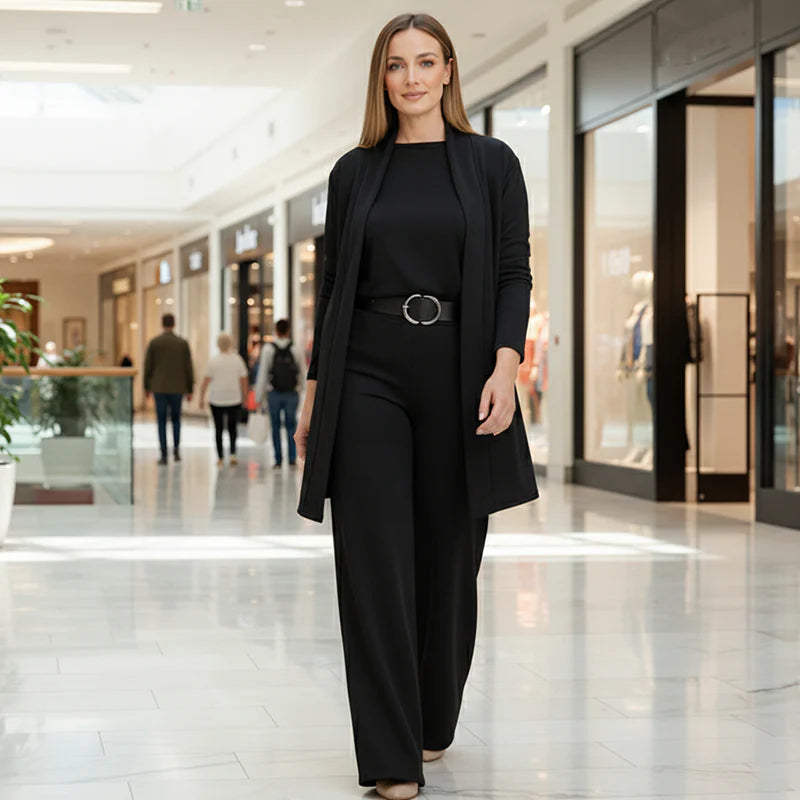 Lidia - Conjunto Elegante de Tres Piezas