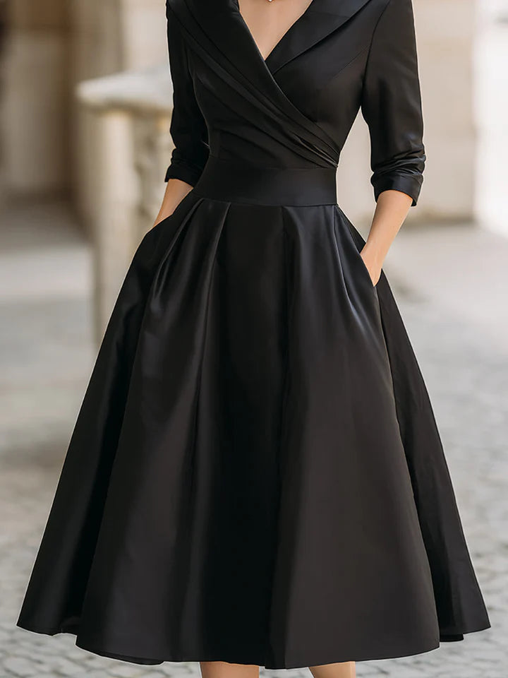Lita - Vestido Elegante de Satén