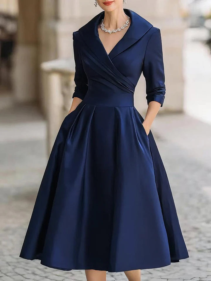 Lita - Vestido Elegante de Satén