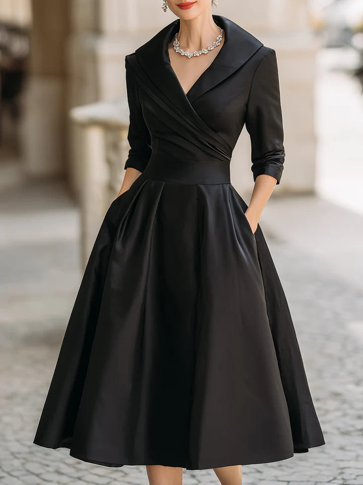 Lita - Vestido Elegante de Satén