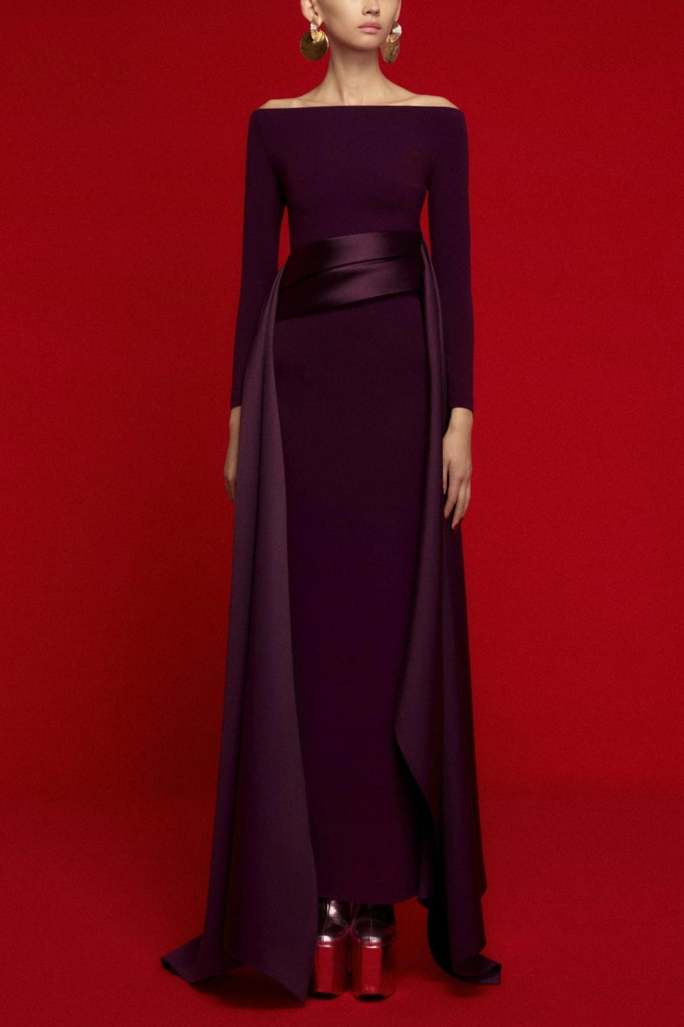 Maria - Vestido de Satén Elegante