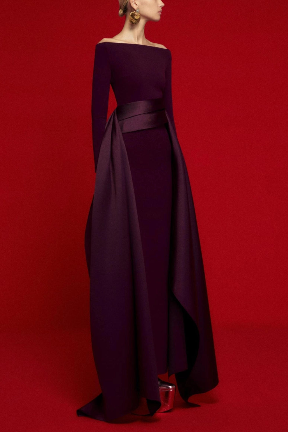 Maria - Vestido de Satén Elegante